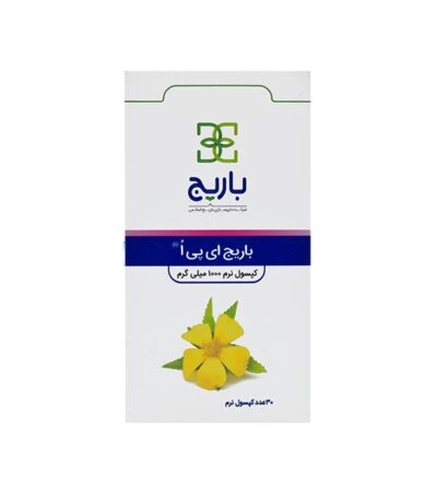 کپسول روغن گل مغربی ای پی اُ باریج اسانس