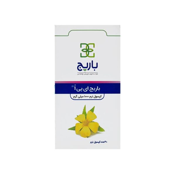 کپسول روغن گل مغربی ای پی اُ باریج اسانس