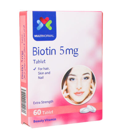 قرص بیوتین 5 میلی گرم مولتی نرمال