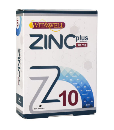 کپسول زینک پلاس 10 میلی گرم ویتاول