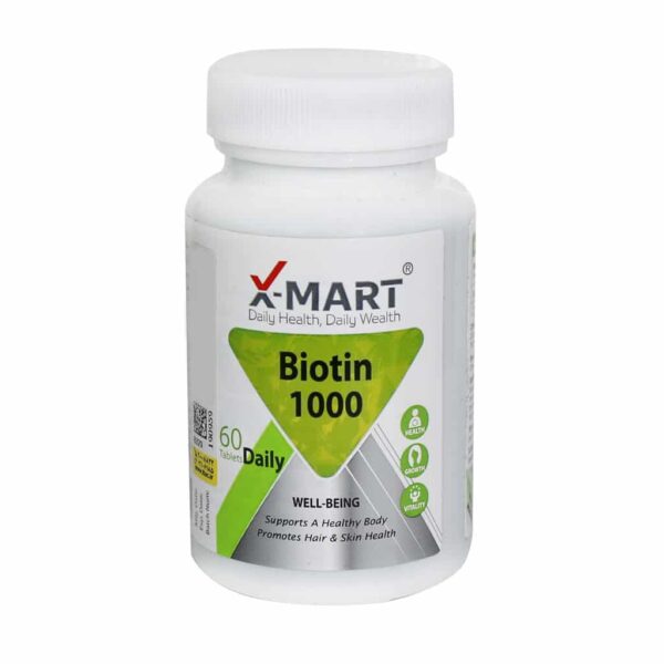 قرص بیوتین 1000 ایکس مارت